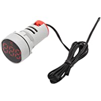 Indicador de Temperatura de 50~380V AC- -20~199 ℃ 0.5W Mini LED Medidor de Temperatura de Pantalla Digital- Durable y de…